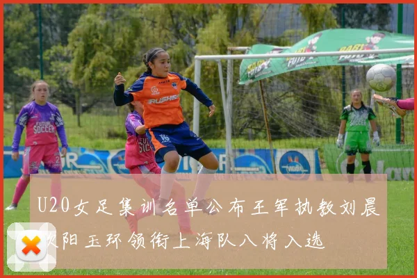 U20女足集训名单公布王军执教刘晨欧阳玉环领衔上海队八将入选